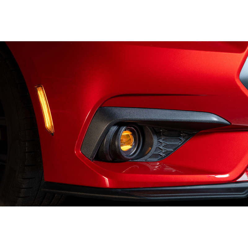  Diode Dynamics - Elite Series Add-On Fog Lamp Kit for 2024 Ford Mustang EcoBoost, White